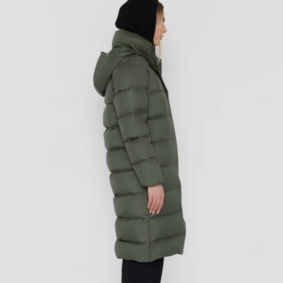 EUC Oak + Fort Long Puffer Jacket - Picture 2 of 7